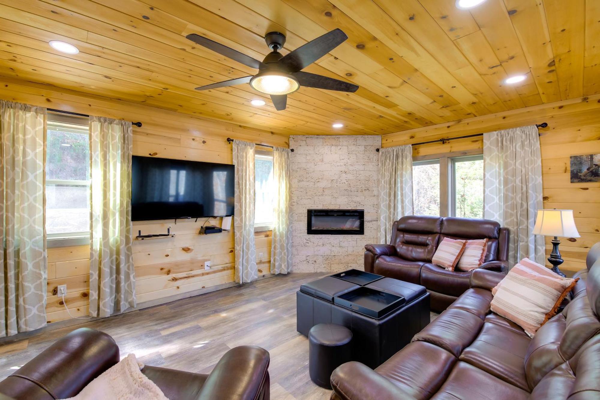 Gatlinburg Cabin With Game Room, Hot Tub And Mtn Views Екстериор снимка