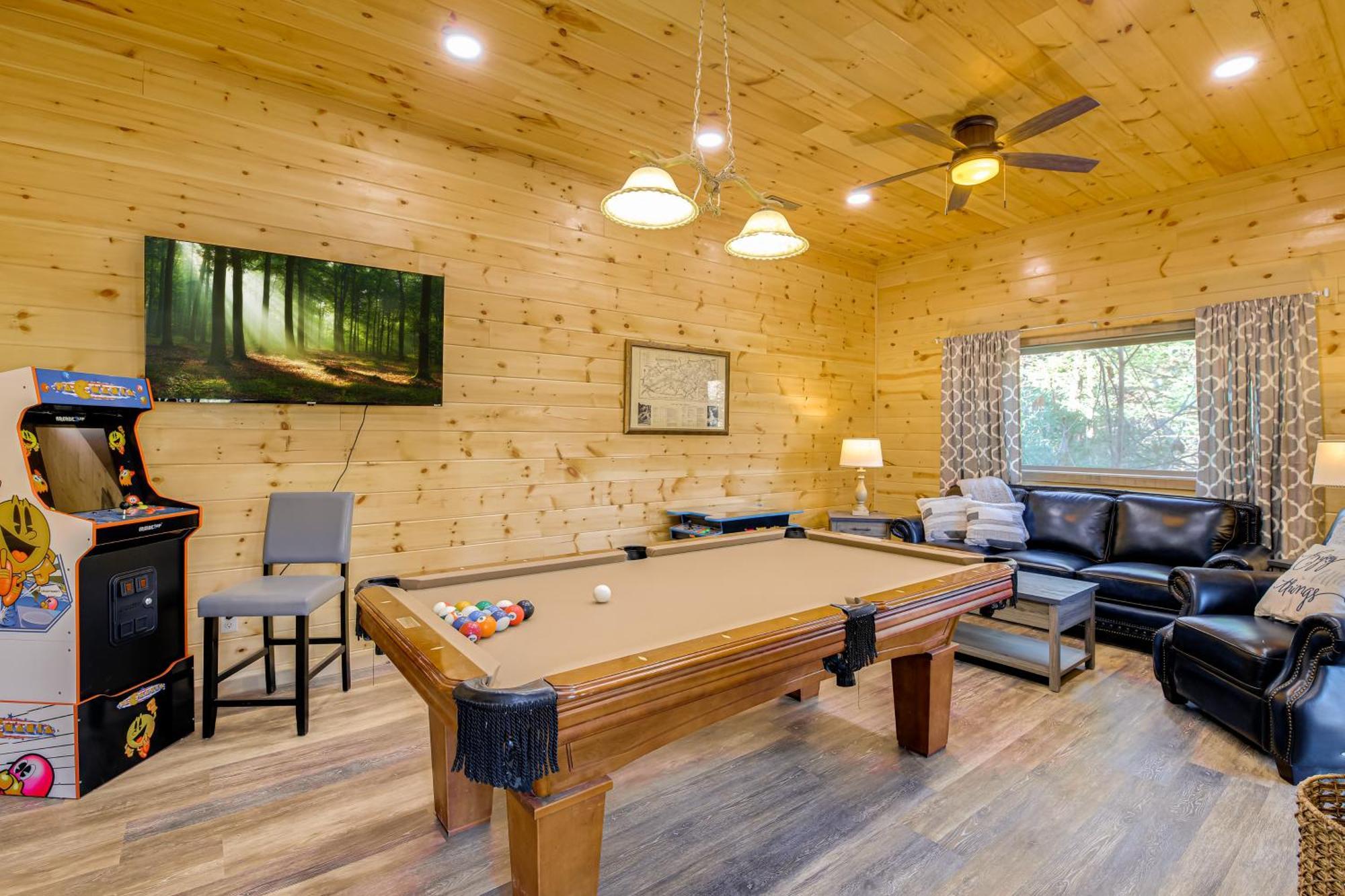 Gatlinburg Cabin With Game Room, Hot Tub And Mtn Views Екстериор снимка